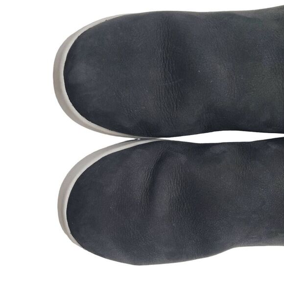 OluKai Women's 20427-OXDW Black Shearling Lining Malua Hulu Slip On Boots 7 - Picture 2 of 6